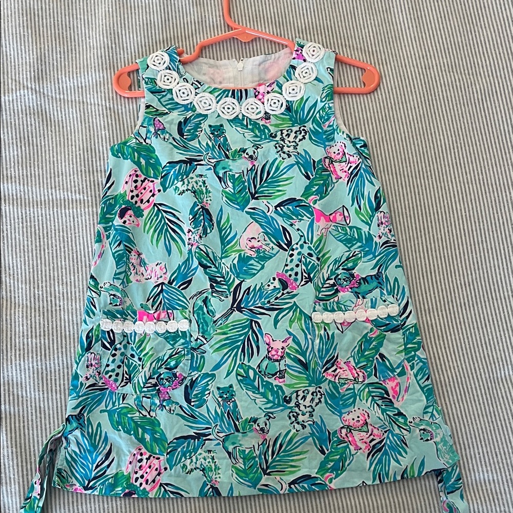 Lilly Pulitzer Kids Nightgown in Green and Pink